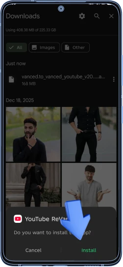 YouTube Vanced APK Complete guide showing how to install YouTube Vanced and ReVanced on Android, set up Vanced MicroG for Google sign-in, and start using your account with full