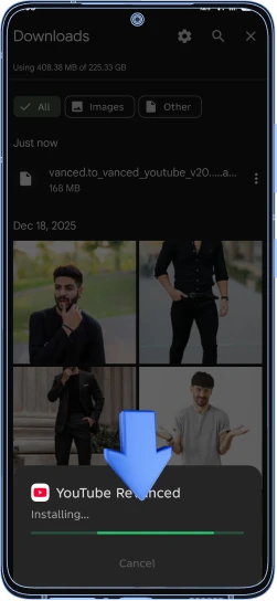 YouTube Vanced APK Complete guide showing how to install YouTube Vanced and ReVanced on Android, set up Vanced MicroG for Google sign-in, and start using your account with full